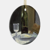 Stillleben Claude Monets | mit Flaschen Keramikornament (Rechts)