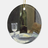 Stillleben Claude Monets | mit Flaschen Keramikornament (Links)