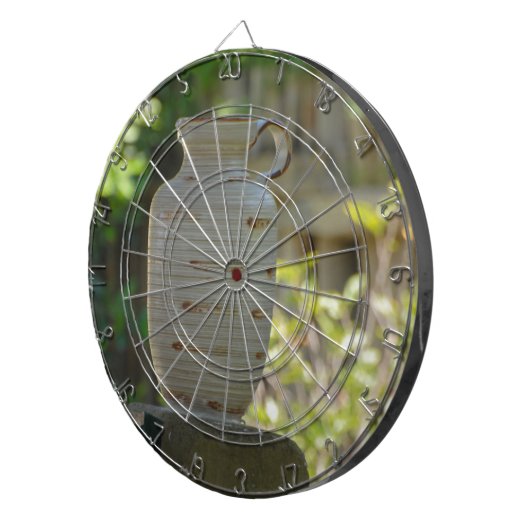 Stillleben Dartscheibe (Vorderseite rechts)