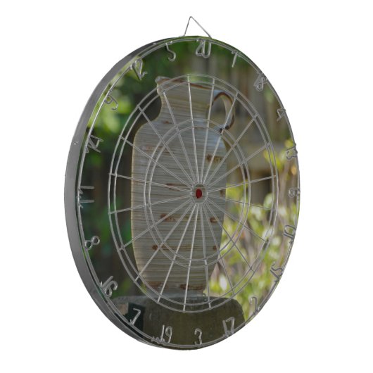 Stillleben Dartscheibe (Vorderseite Links)