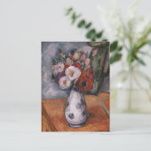 Stillleben der Blume Postkarte (Stehend Vorderseite)