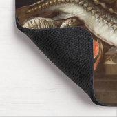 Stillleben der Fische auf einer Tabelle Mousepad (Ecke)