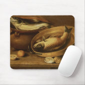 Stillleben der Fische und der Zitronen Mousepad (Mit Mouse)