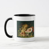 Stillleben der Frucht auf einer Leiste Tasse (Links)