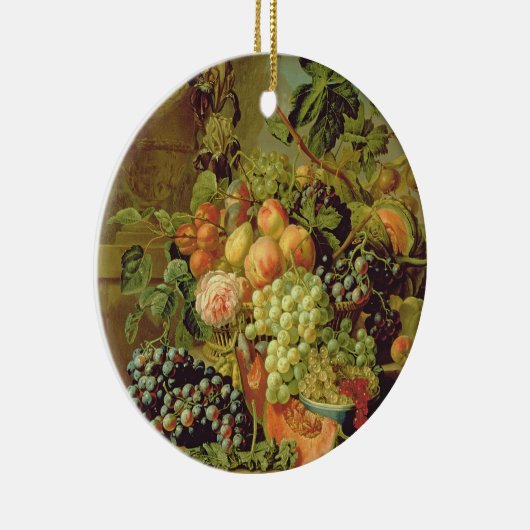 Stillleben der Frucht Keramik Ornament (Rechts)