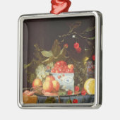Stillleben der Frucht Ornament Aus Metall (Links)