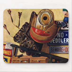 Stillleben der Jungen-Spielwaren Mousepad