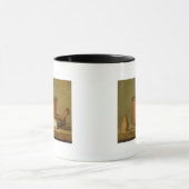 Stillleben der Kochgeräte, großer Kessel Tasse (Zentrum)