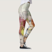 Stillleben der Obst- und Weinmalerei Leggings (Rechts)
