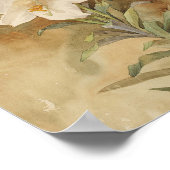 Stillleben der Osterlilien | John La Farge Poster (Ecke)