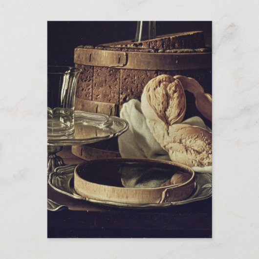 Stillleben. Der Snack Postkarte (Vorderseite)