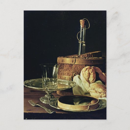 Stillleben. Der Snack Postkarte (Vorderseite)