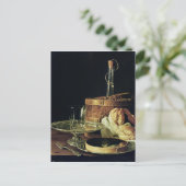Stillleben. Der Snack Postkarte (Stehend Vorderseite)