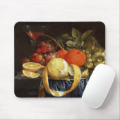Stillleben der Trauben, der Orangen und der Mousepad (Mit Mouse)
