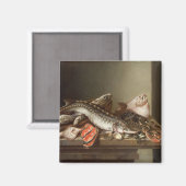 Stillleben des Fisches Magnet (Vorderseite/Rückseite)