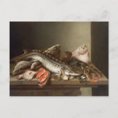 Stillleben des Fisches Postkarte (Vorderseite)