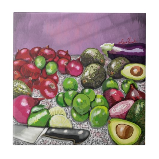 Stillleben des Koch Fliese (Vorderseite)