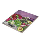 Stillleben des Koch Fliese (Seite)