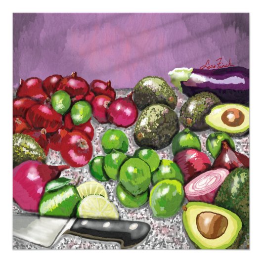 Stillleben des Koch Fotodruck (Vorne)