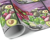 Stillleben des Koch Geschenkpapier (Rolleneckpunkt)