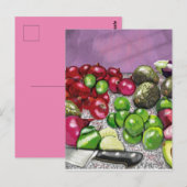Stillleben des Koch Postkarte (Vorne/Hinten)