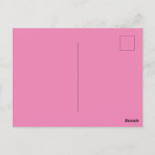 Stillleben des Koch Postkarte (Rückseite)