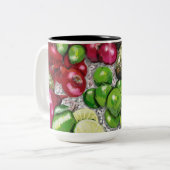 Stillleben des Koch Zweifarbige Tasse (Vorderseite Links)