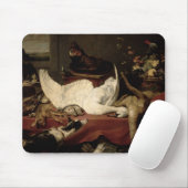 Stillleben des Spiels und der Schalentiere Mousepad (Mit Mouse)