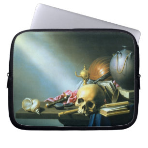 Stillleben: Eine Allegorie der Eitelkeiten Laptopschutzhülle