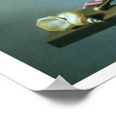 Stillleben: Eine Allegorie der Vanities des Mensch Poster (Ecke)