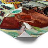 Stillleben | Ernst Ludwig Kirchner Poster (Ecke)