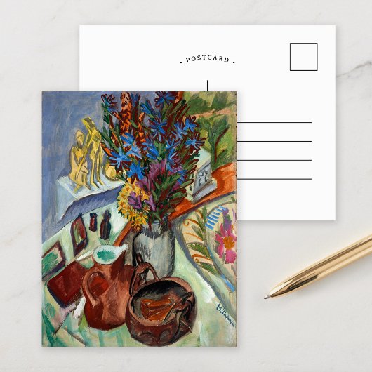 Stillleben | Ernst Ludwig Kirchner Postkarte