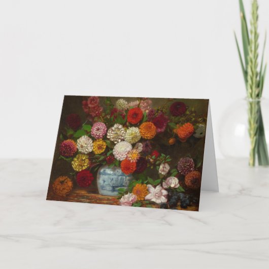 Stillleben | Eugène Delacroix Karte (Vorderseite)