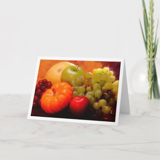 Stillleben Feiertagskarte (Vorderseite)