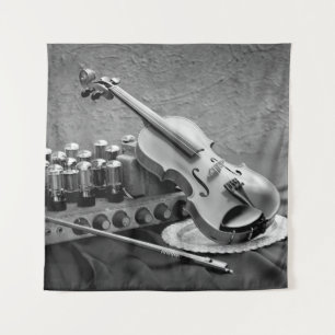 Stillleben-Fine-Art-Fotografie auf Musiker Techno Wandteppich