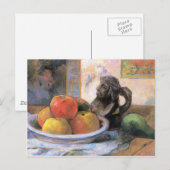 Stillleben Frucht - Paul Gauguin Postkarte (Vorne/Hinten)