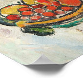 Stillleben Früchte | George Leslie Hunter Poster (Ecke)