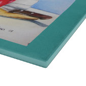 Stillleben Gemälde auf der Tafel Schneidebrett (Ecke)