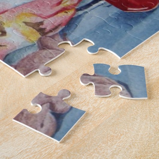 Stillleben Gemälde Retro-Make-up Tasche Puzzle (Seite)