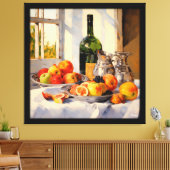 Stillleben Impressionismus französischer Malerei Leinwanddruck (Insitu (Wohnzimmer))
