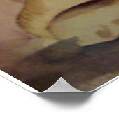 Stillleben in Coolen Pasteten Poster (Ecke)
