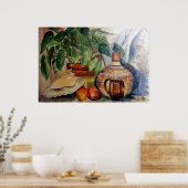Stillleben in Coolen Pasteten Poster (Küche)