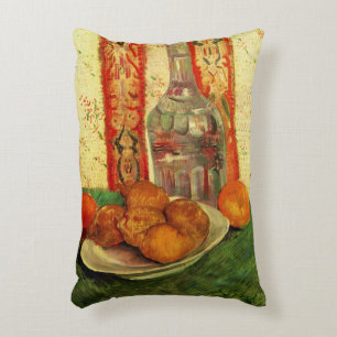 Stillleben-Karaffe und Zitronen von Vincent van Go Dekokissen