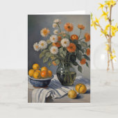 Stillleben Karte (Gelbe Blume)
