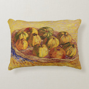 Stillleben, Korb mit Äpfeln von Vincent van Gogh Dekokissen