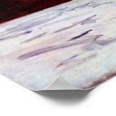 Stillleben, Lüftung und Rose von Edouard Manet Poster (Ecke)