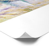 Stillleben mit Absinthe Vincent van Gogh Farbe Poster (Ecke)