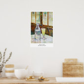 Stillleben mit Absinthe Vincent van Gogh Farbe Poster (Küche)
