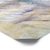Stillleben mit Absinthe, Vincent Van Gogh Poster (Ecke)