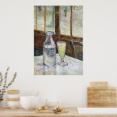 Stillleben mit Absinthe, Vincent Van Gogh Poster (Küche)